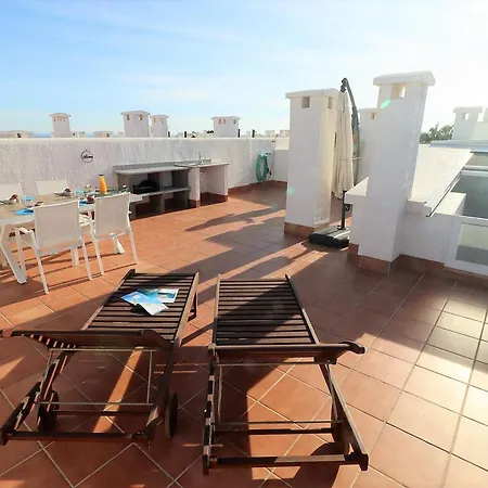 Encantador Con Piscina Y Jardin A 200m De La Playa, San Juan De Terreros - Es-376-20 * Pulpi